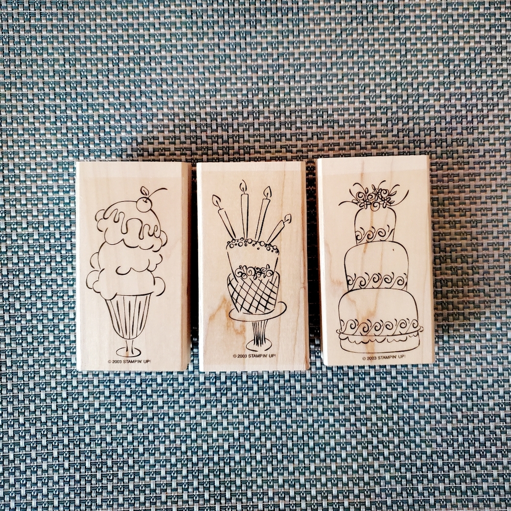 VTG Stampin Up! Cake Time